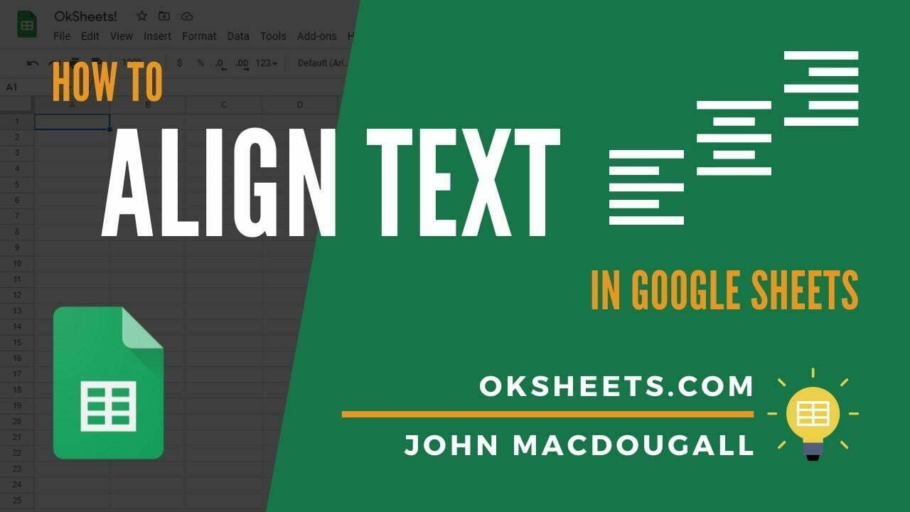 how to vertically align text in google sheets