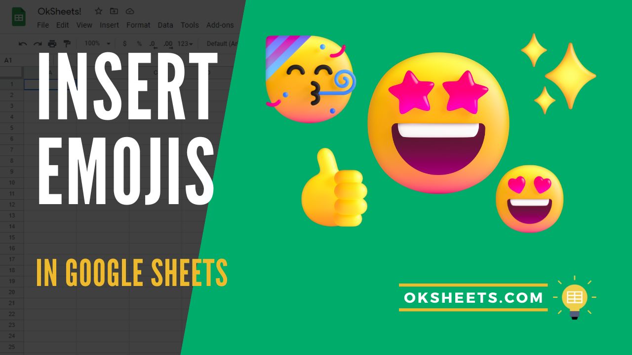 5 Ways to Insert Emoji in Google Sheets